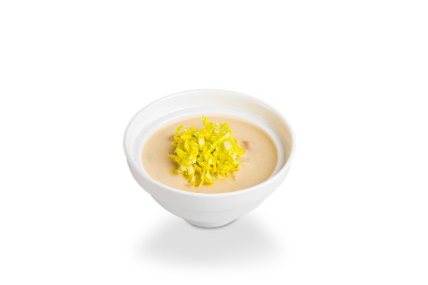 Суп сливочный с кальмаром